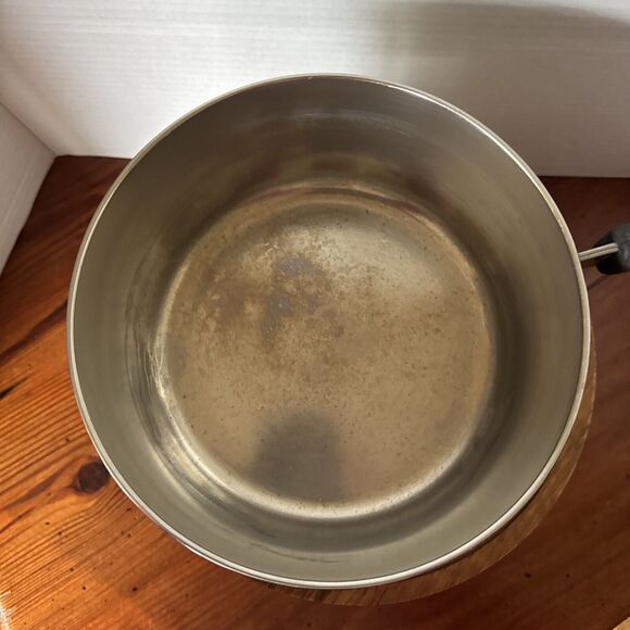 2 Qt Copper Bottom Revere Ware Sauce Pan Vintage - Picture 2 of 9